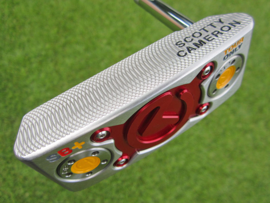 scotty cameron tour only sss squareback plus sb+ knucklehead circle t prototype putter golf club
