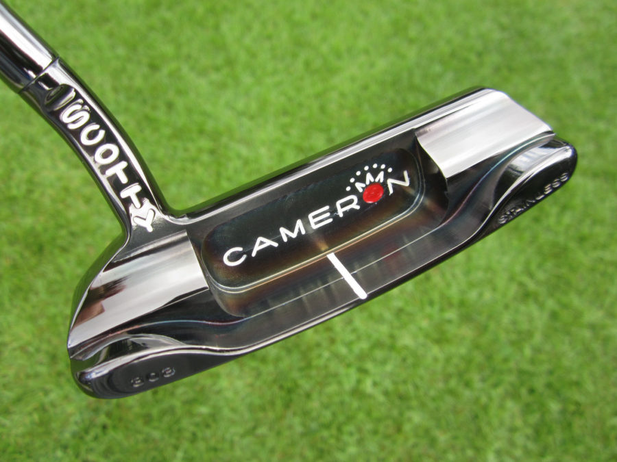 scotty cameron limited release 2003 black pearl sss newport 1.5 studio stainless prototype putter golf club