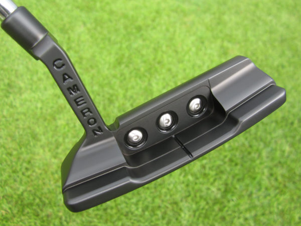 scotty cameron tour only black sss t10 newport 2 terylium buttonback circle t 340g putter golf club