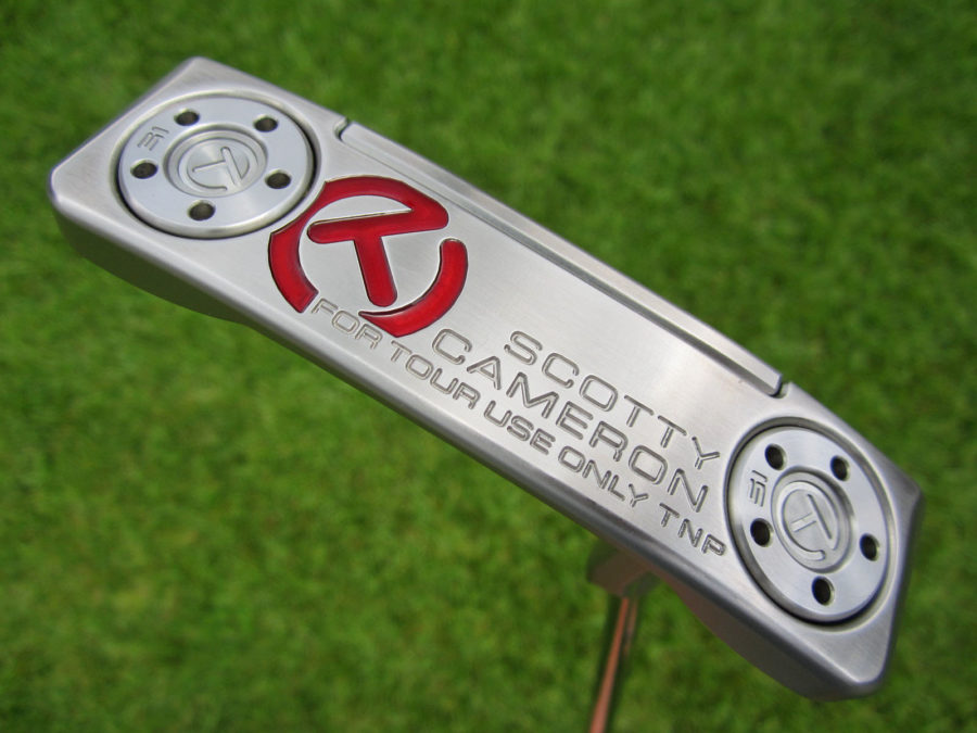 scotty cameron tour only gss select tnp newport circle t putter with jordan spieth style top line putter golf club