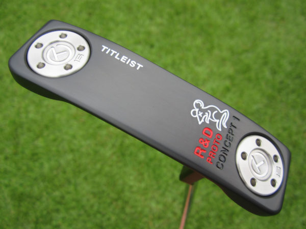 scotty cameron tour only sss black tour rat concept 1 circle t 350g putter with jordan spieth style top line golf club