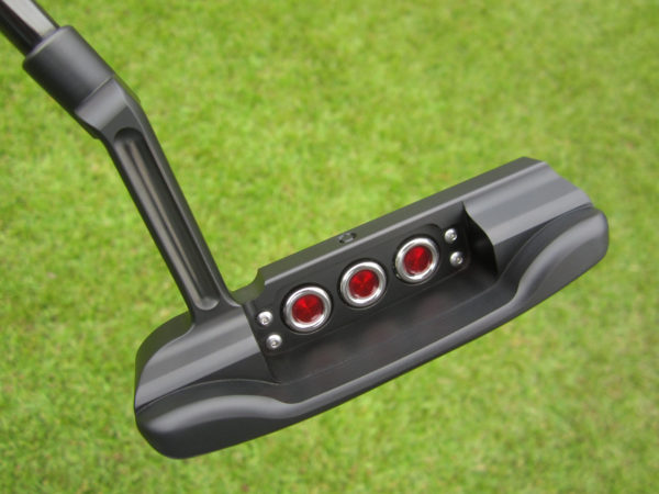 scotty cameron tour only black super rat gss circle t prototype putter golf club with black shaft and sight circle