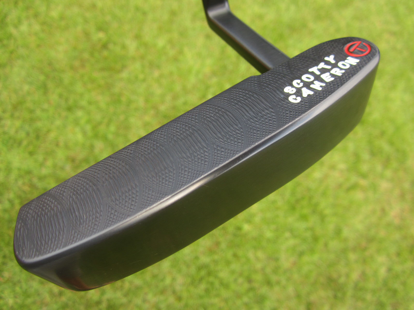 Scotty Cameron Tour Only Brushed Black Carbon 009.M Masterful Circle T 350G  w/ Hot Head Harry Stamp - Tour Putter Gallery