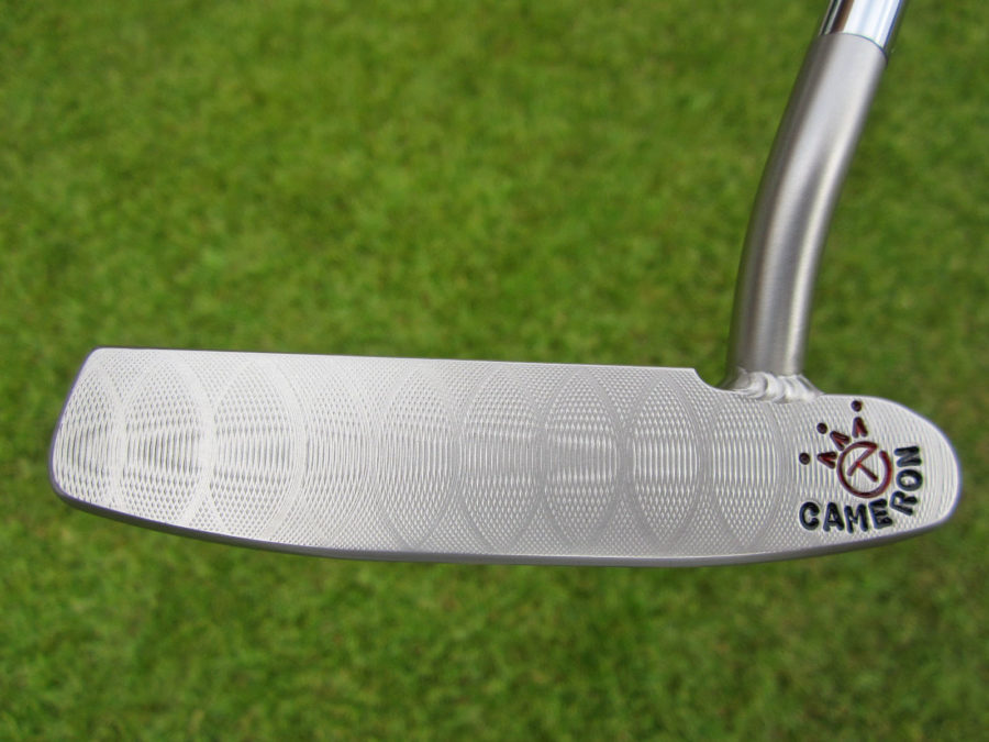scotty cameron tour only sss masterful 009m 1.5 welded round neck circle t 350g putter with hot head harry and jester skull stamps golf club