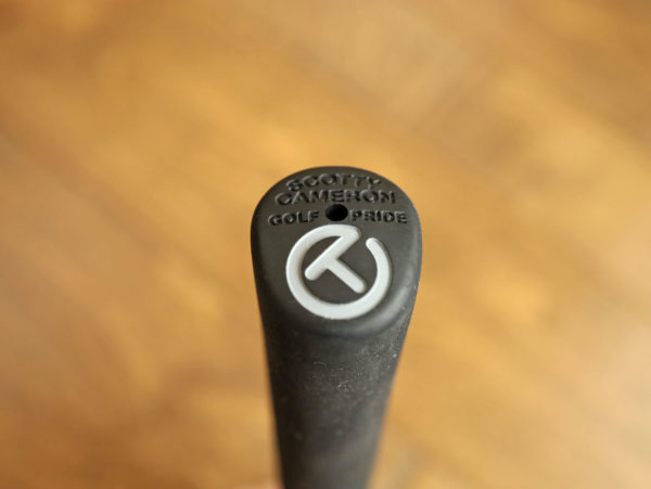 scotty cameron for tour use only black and grey pistolini plus circle t putter grip
