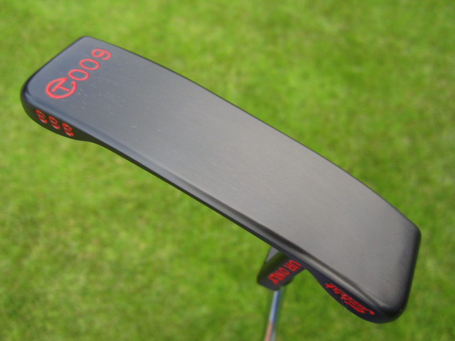 scotty cameron tour only black sss 009 prototype circle t 350g deep milled putter golf club