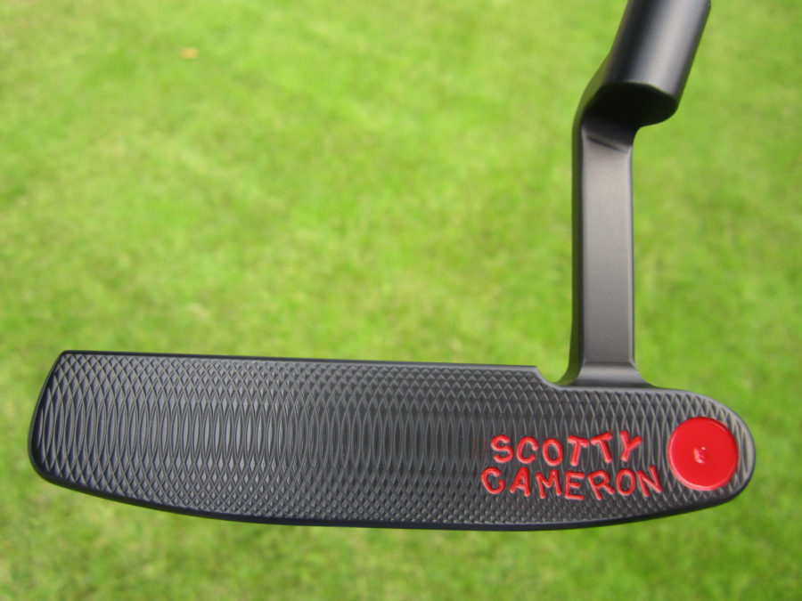 scotty cameron tour only black sss 009 prototype circle t 350g deep milled putter golf club