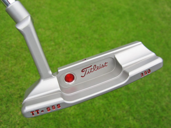scotty cameron tour only sss timeless tourtype handstamped script titleist with tiger woods style cherry bombs circle t 350g putter golf club
