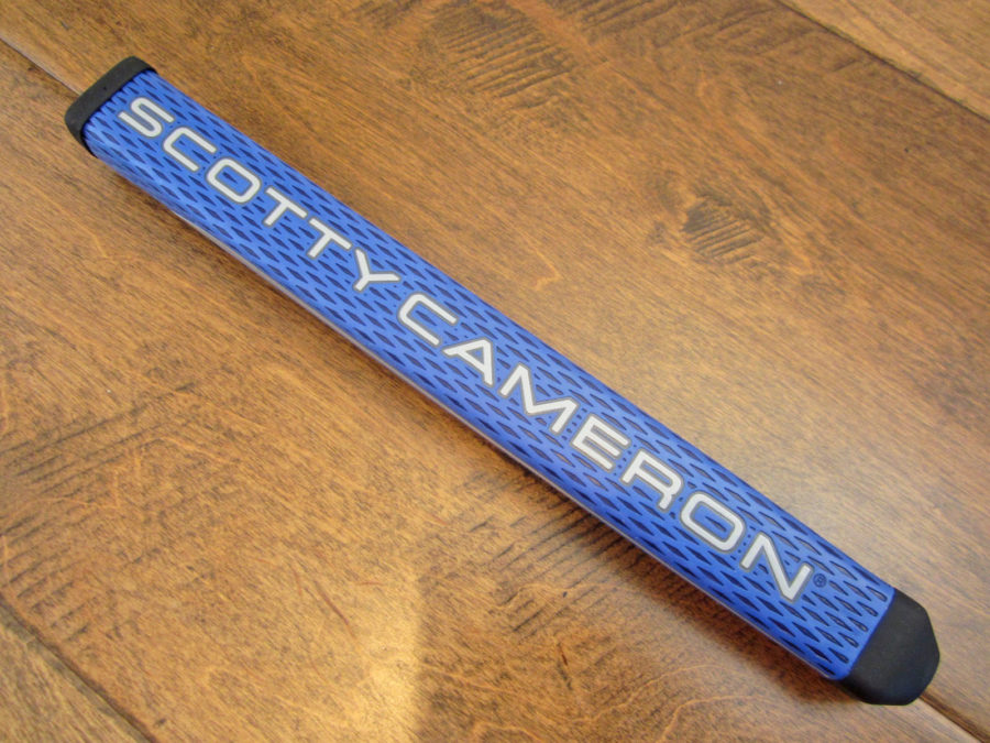 scotty cameron for tour use only blue large paddle size winn circle t putter grip
