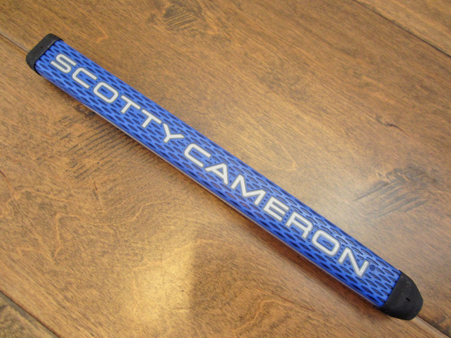 scotty cameron for tour use only blue medium paddle size winn circle t putter grip