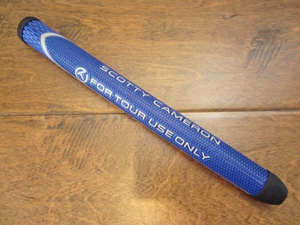 scotty cameron for tour use only blue medium paddle size winn circle t putter grip