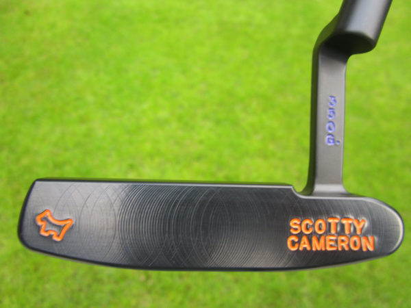 scotty cameron tour only 3x black 009 beach circle t 350g putter golf club