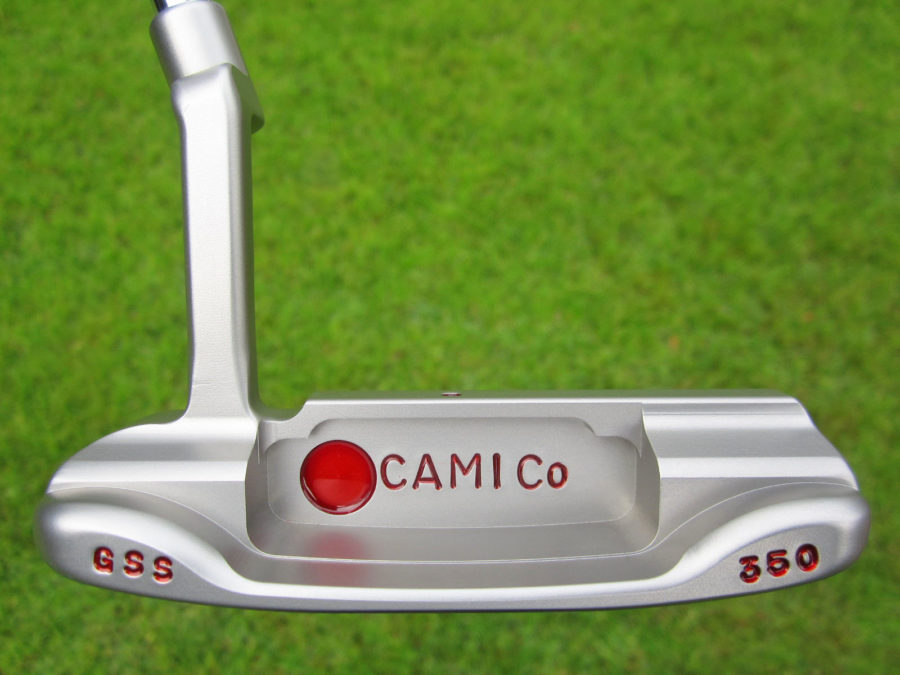 scotty cameron tour only gss deep milled camico cameron and co newport circle t 350g putter with cherry bombs golf club