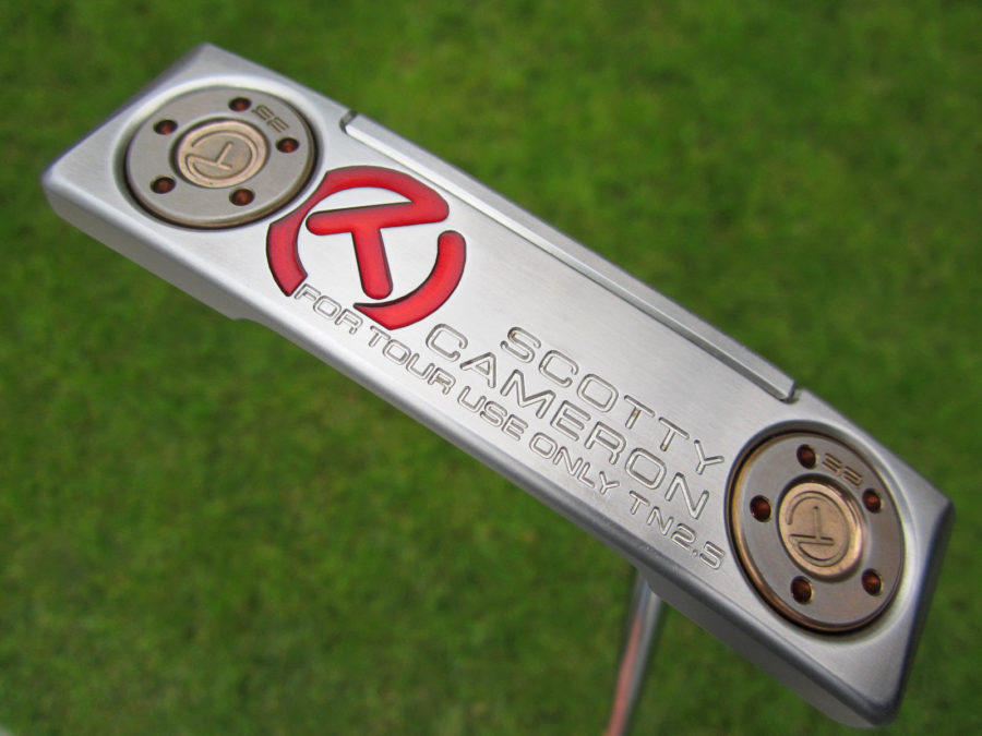 scotty cameron tour only newport 2.5 gss select circle t 370g putter golf club