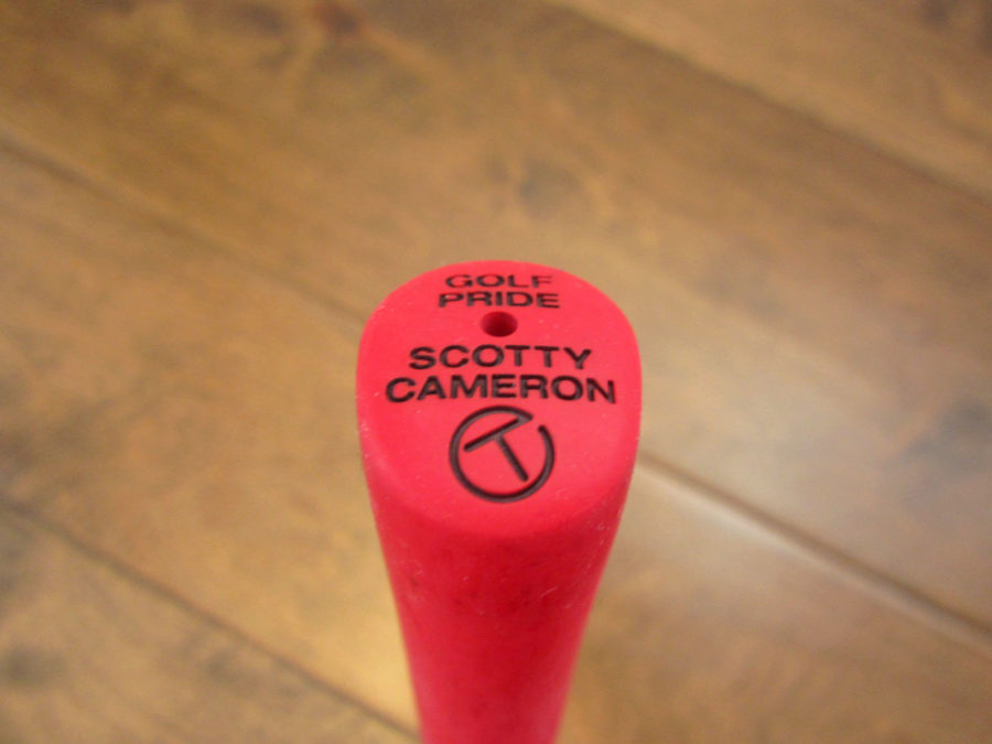 scotty cameron tour only red pistolini circle t putter grip