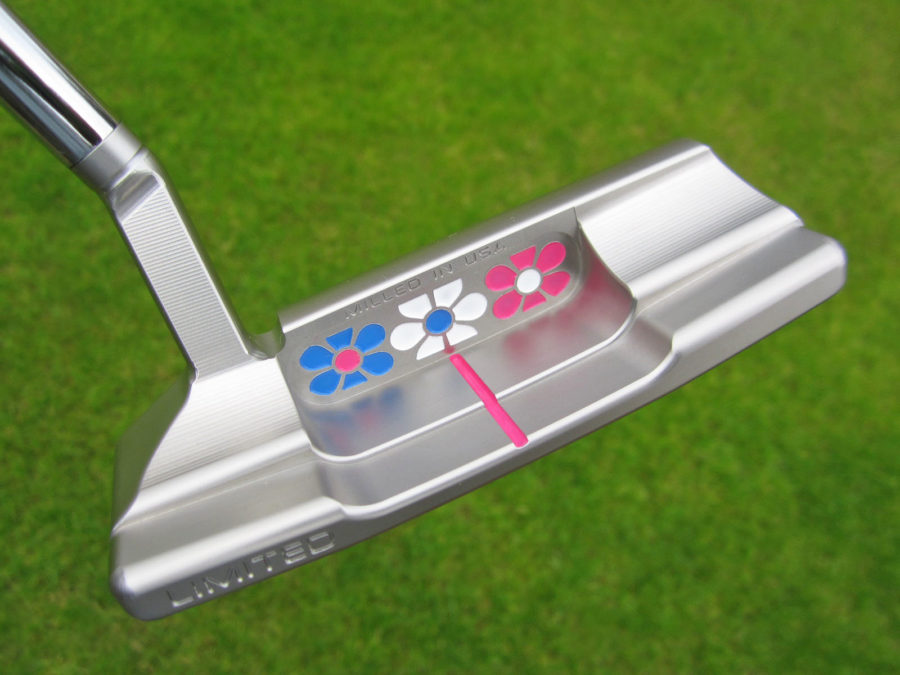 scotty cameron limited release 2022 my girl flowers newport 2.5 plus putter golf club