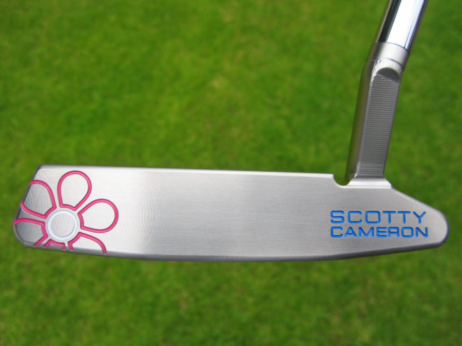 scotty cameron limited release 2022 my girl flowers newport 2.5 plus putter golf club