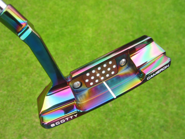 scotty cameron limited release t10 terylium ten newport 2 black pearl tei3 putter golf club