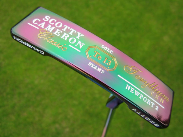 scotty cameron limited release t10 terylium ten newport 2 black pearl tei3 putter golf club