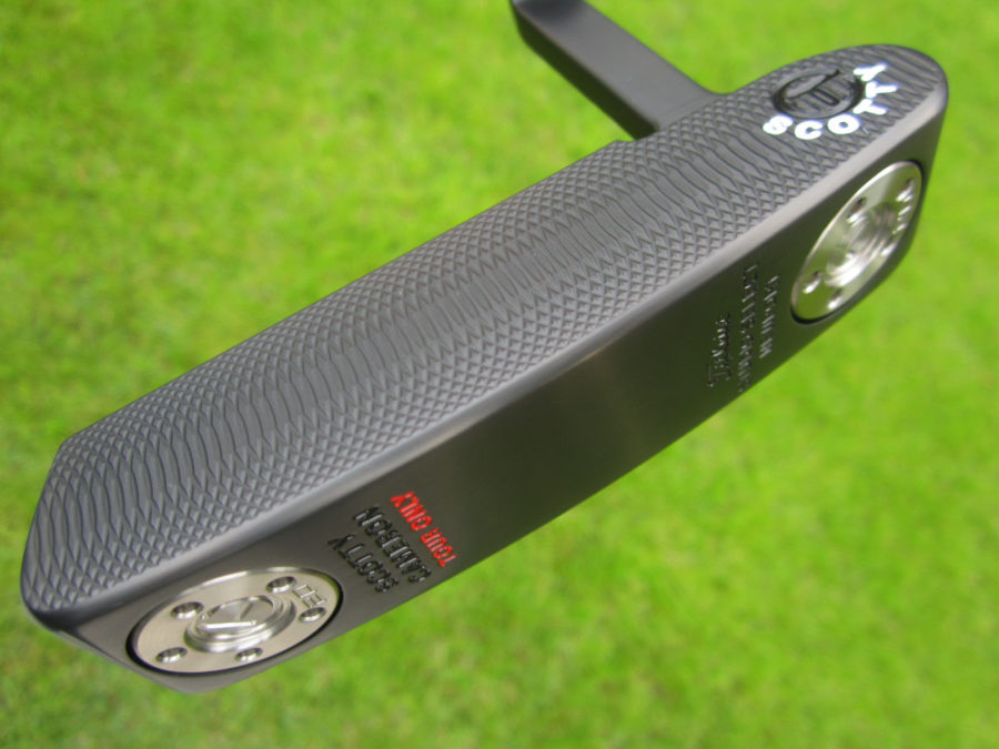 scotty cameron tour only black sss newport studio select circle t deep milled putter golf club