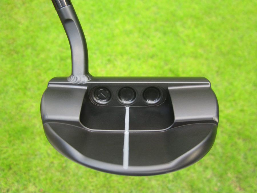scotty cameron tour only black sss roundback select circle t prototype putter with welded 2.5 neck golf club