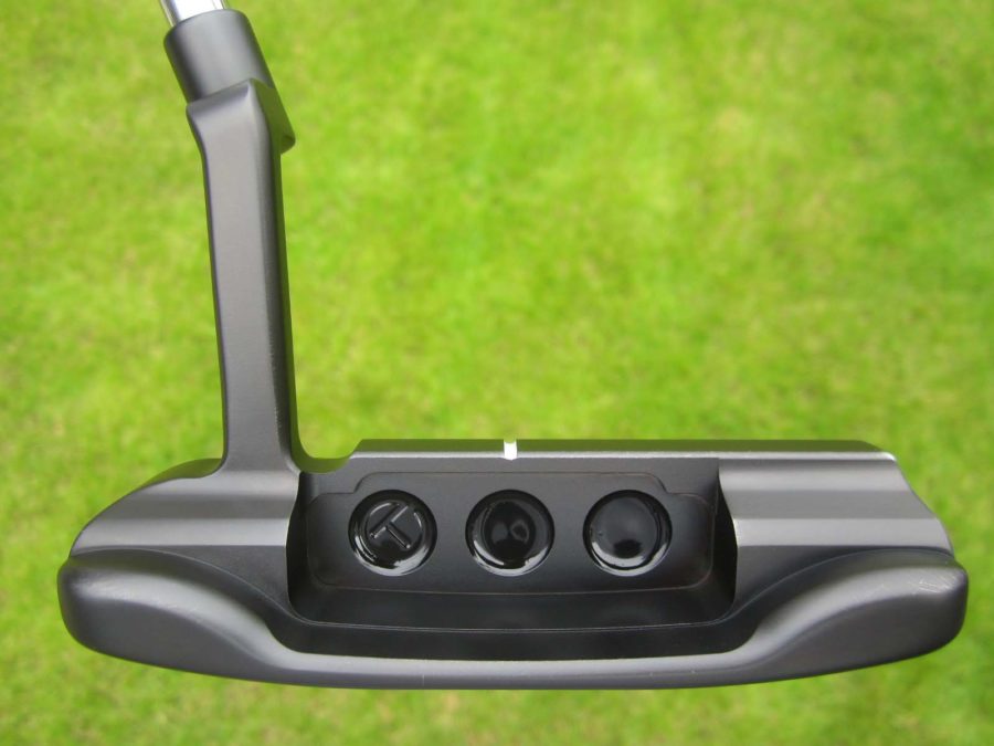 scotty cameron tour only black tour rat deep milled circle t prototype putter with top line golf club