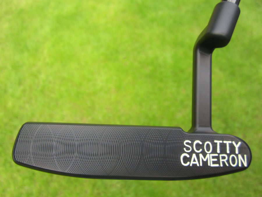 scotty cameron tour only sss black masterful 009m circle t 350g roll top putter golf club