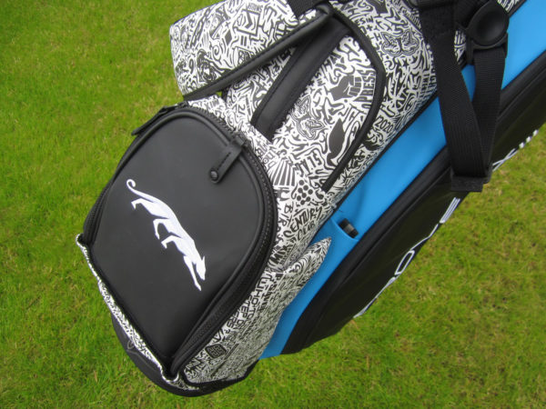 vessel limited release michael jordan grove xxiii 23 leather white black and blue carry stand golf bag