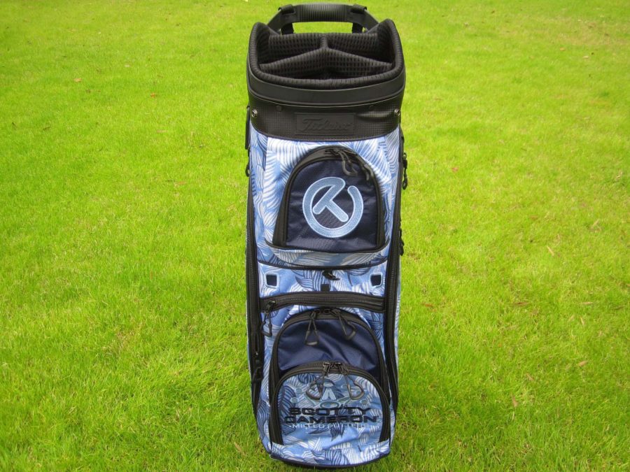 scotty cameron limited release 2023 blue floral circle t cart golf bag