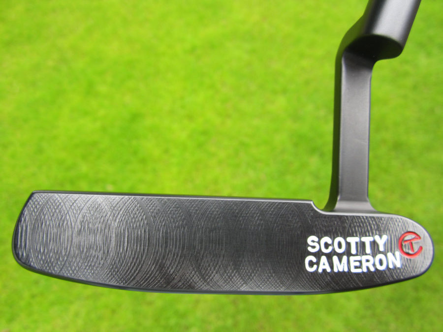 scotty cameron tour only brushed black carbon 009 circle t prototype putter golf club