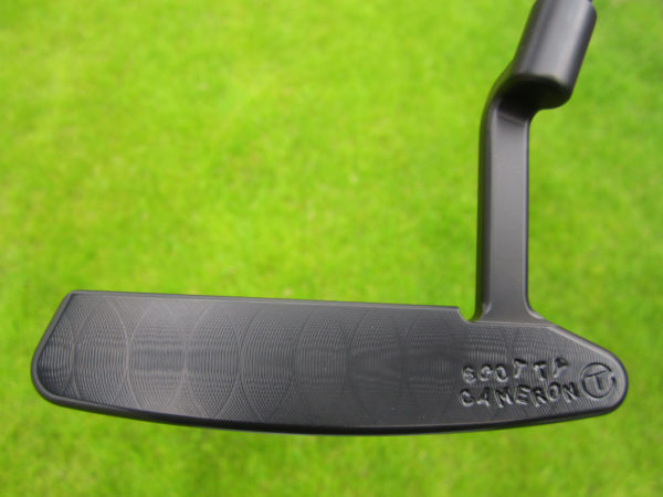 scotty cameron tour only black sss timeless newport 2 circle t 340g putter golf club with sight dot and black shaft