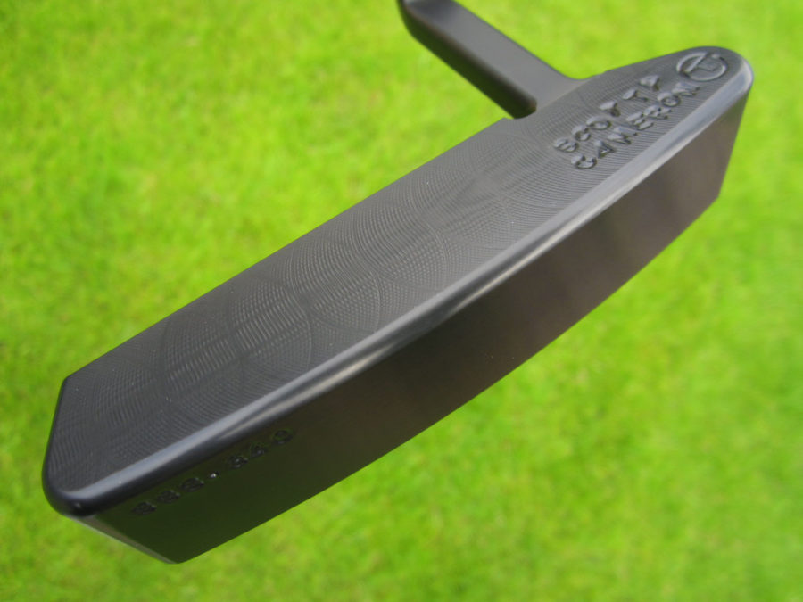 scotty cameron tour only black sss timeless newport 2 circle t 340g putter golf club with sight dot and black shaft