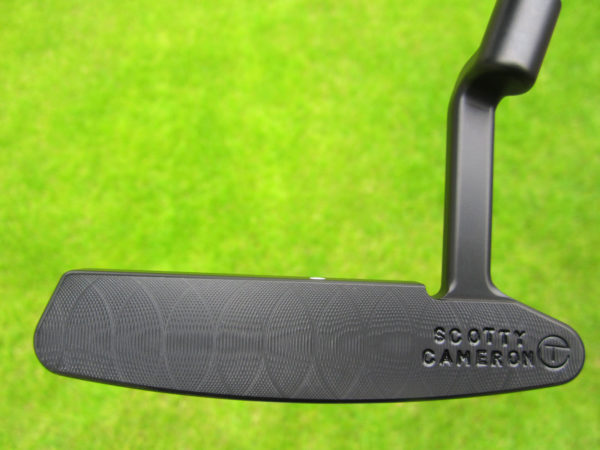 scotty cameron tour only sss black newport 2 timeless handstamped circle t 340g putter golf club