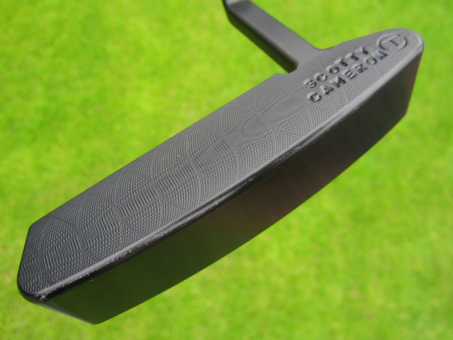 scotty cameron tour only sss black newport 2 timeless handstamped circle t 340g putter golf club