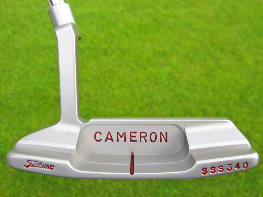 scotty cameron tour only sss tri sole newport 2 handstamped circle t 340g putter golf club