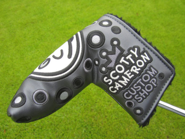 scotty cameron limited release custom shop grey jackpot johnny blade putter headcover
