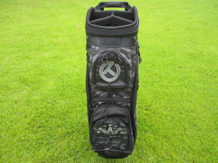scotty cameron limited release explorer black camo circle t cart golf bag