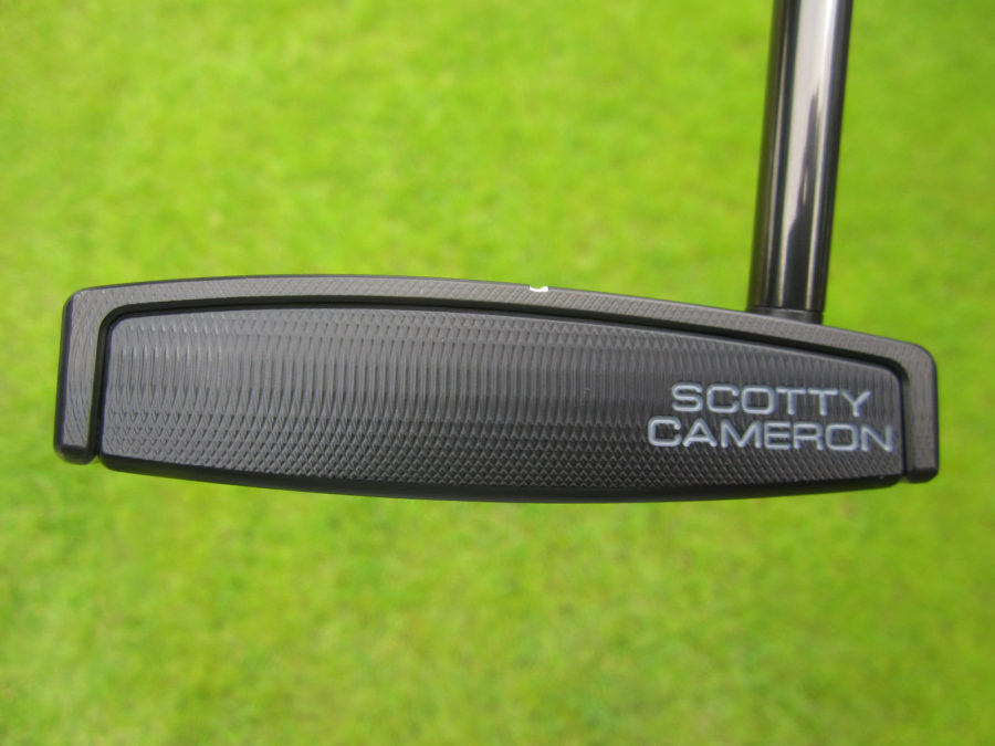 scotty cameron tour only black futura t5mb circle t putter with black shaft and top line golf club