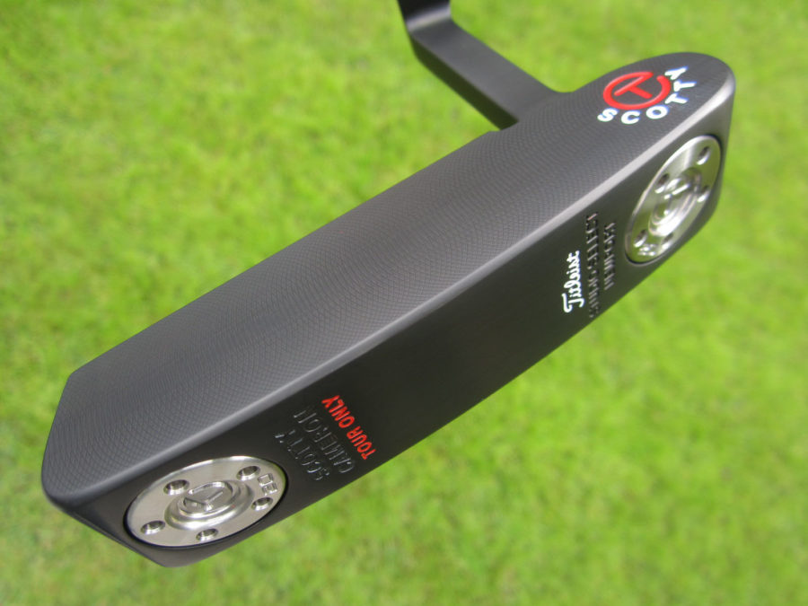 scotty cameron tour only black sss newport studio select circle t 360g putter golf club