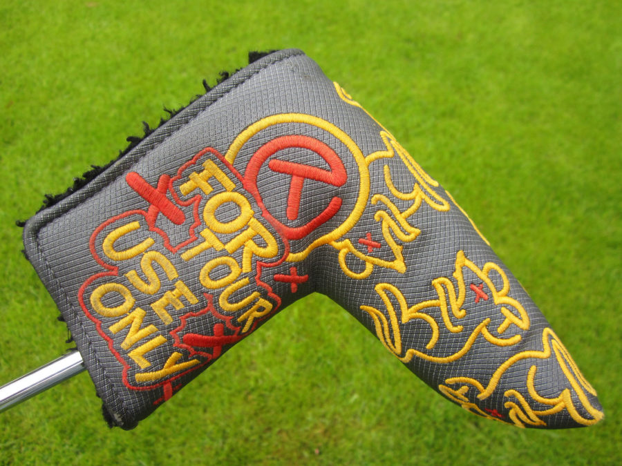 scotty cameron for tour use only masterful tour rat circle t blade putter headcover
