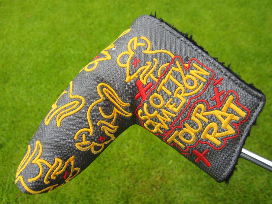 scotty cameron for tour use only masterful tour rat circle t blade putter headcover