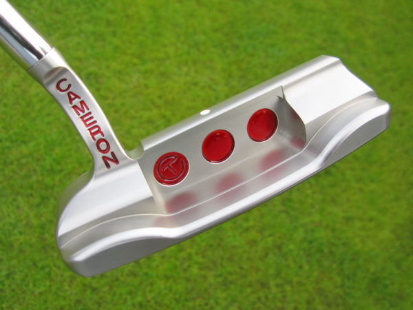 scotty cameron tour only sss newport 1.5 studio select circle t 360g putter with tiger woods style sight dot golf club