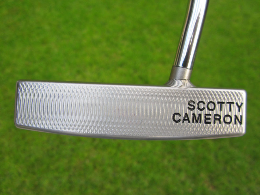 scotty cameron tour only sss deep milled fastback plus fb+ circle t 350g putter with welded neck double bend shaft golf club