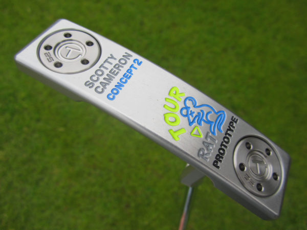 scotty cameron tour only baller blue tour rat concept 2 prototype circle t 360g putter golf club