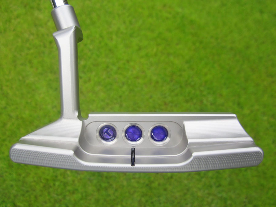 scotty cameron tour only sss tour rat 2 tourtype circle t 360g putter with translucent purple paint golf club