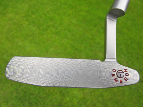 scotty cameron tour only sss tri sole newport 2 handstamped circle t with script titleist naked putter golf club