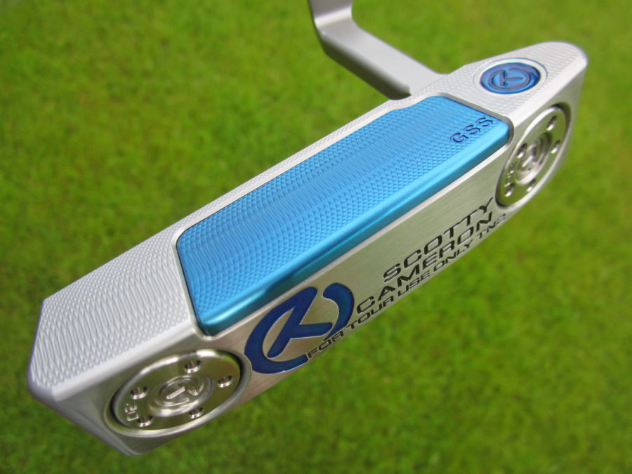 scotty cameron tour only blue gss tn2 newport 2 select circle t 360g putter golf club