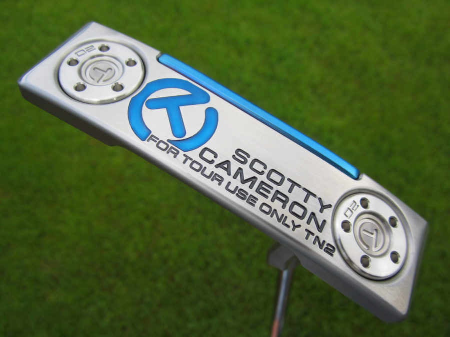 scotty cameron tour only blue gss tn2 newport 2 select circle t 360g putter golf club