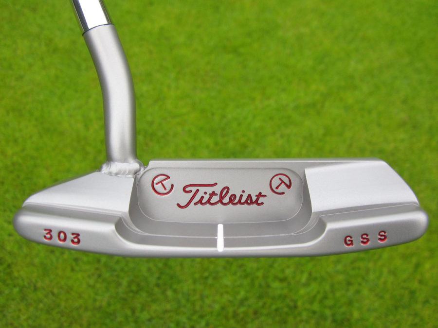 scotty cameron tour only gss newport 2.5 circle t putter with welded 1.5 neck and handstamped circle t golf club