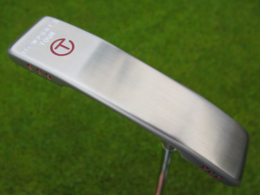 scotty cameron tour only gss newport 2.5 circle t putter with welded 1.5 neck and handstamped circle t golf club